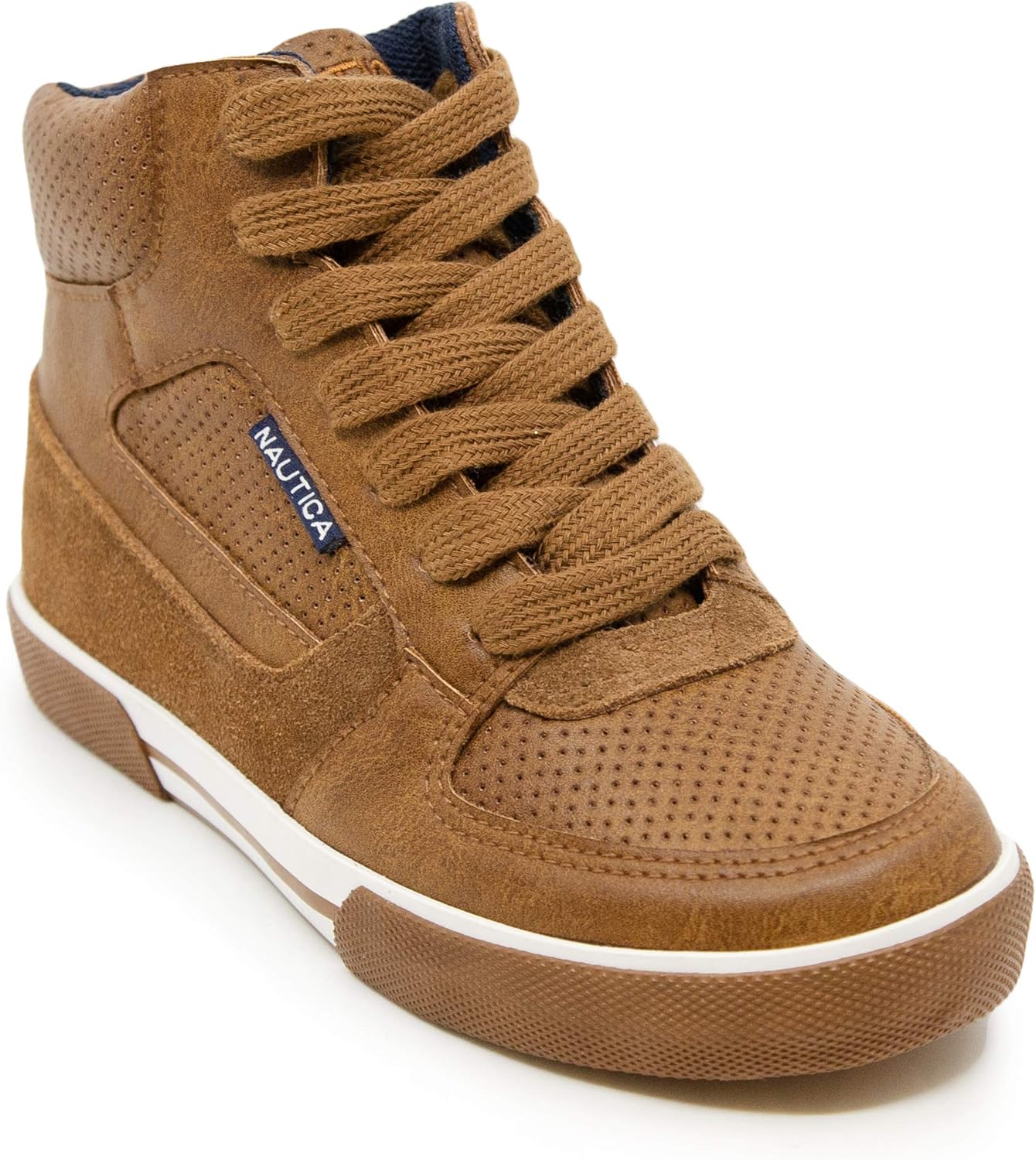 Nautica Kids Sneaker: Stylish Lace-Up High Top for Active Play