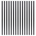 Myard 29 in Grooved Aluminum Deck Balusters (50-Pack) - Matte Black
