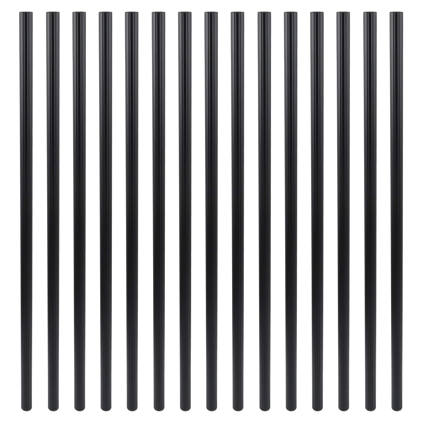 29 Inches Grooved Classic Hollow Round Aluminum Deck Balusters