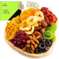Diwali Sweets Hamper Dried Fruit & Mixed Nuts Gift Basket - Elegant