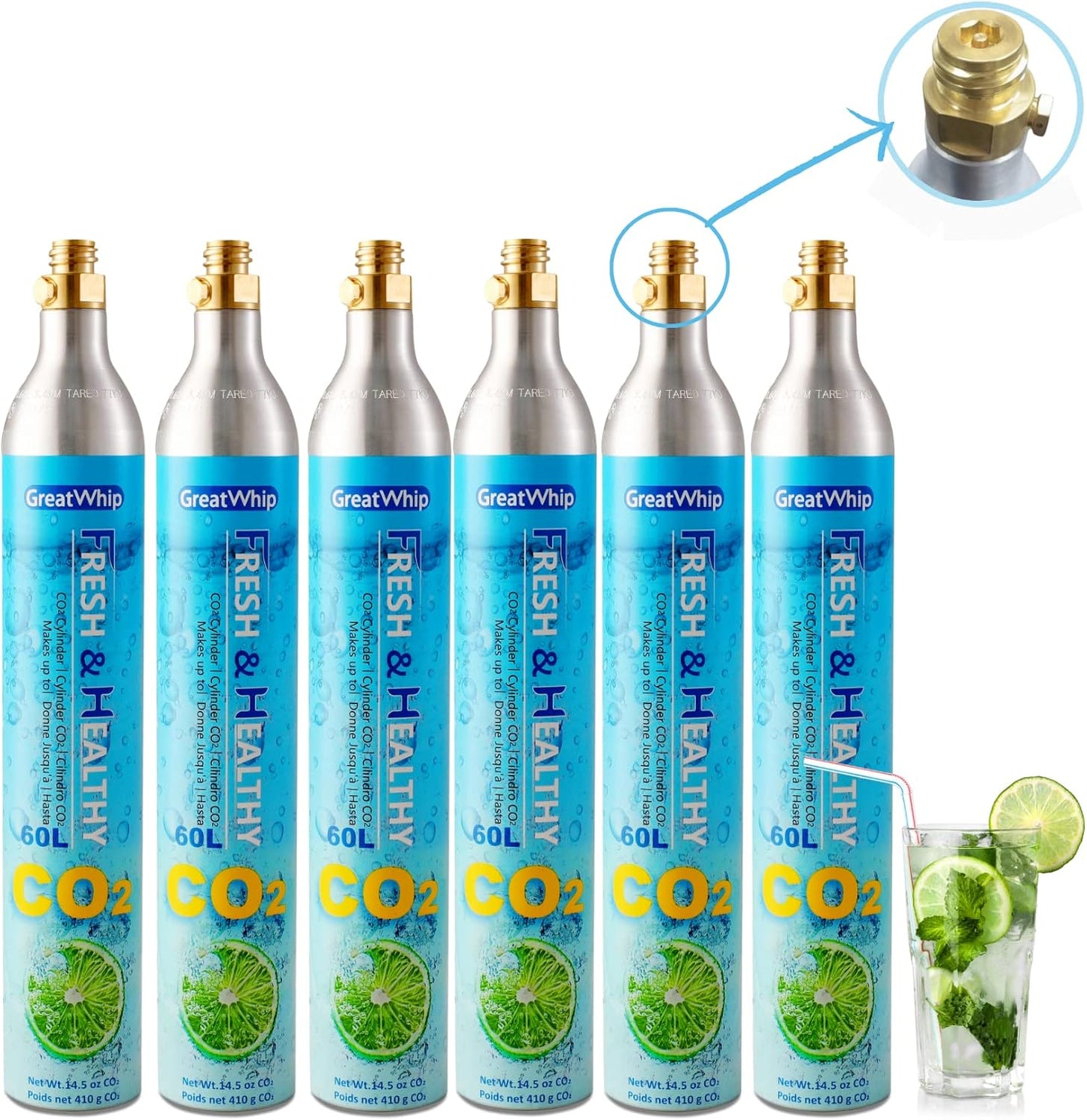 Carbonate with Ease: GreatWhip 60L CO2 Set
