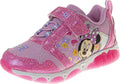 Minnie Mouse LED Laceless Running Shoes for Girls' Active Play
