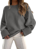 Women's Cozy Fuzzy Sweater Oversized for Casual Autumn Wear