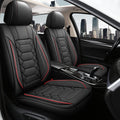 Leather Car Seat Covers Full Set Waterproof Faux Leather Seat Covers