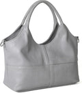 Vegan Leather Purses for Women with Detachable Satchel Strap