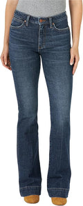 Wrangler Women's Retro High Rise Trouser Jean - Retro Western Style