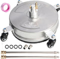 Hourleey 14 Stainless Steel Surface Cleaner - Effortlessly Clean Outdoor Surfaces