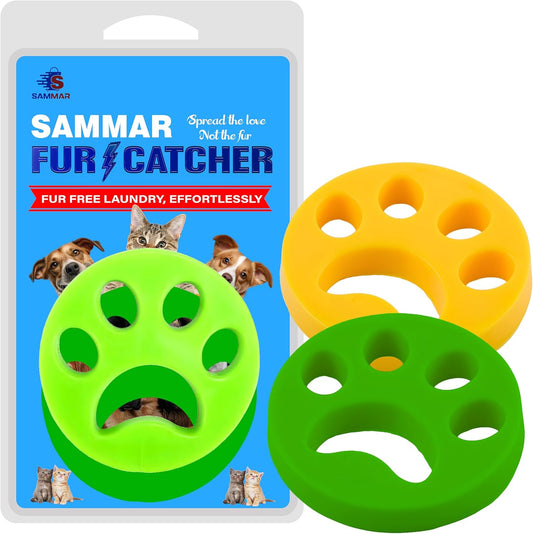 2-Pack Reusable Pet Hair Remover Tool - Say Goodbye to Fur!