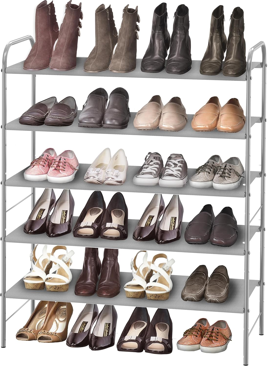 5-Tier Shoe Rack Storage Organizer for Up to 24 Pairs of Shoes