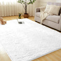 Andency 8x10 Area Rug for Living Room - Soft Non-Slip Shag Carpet