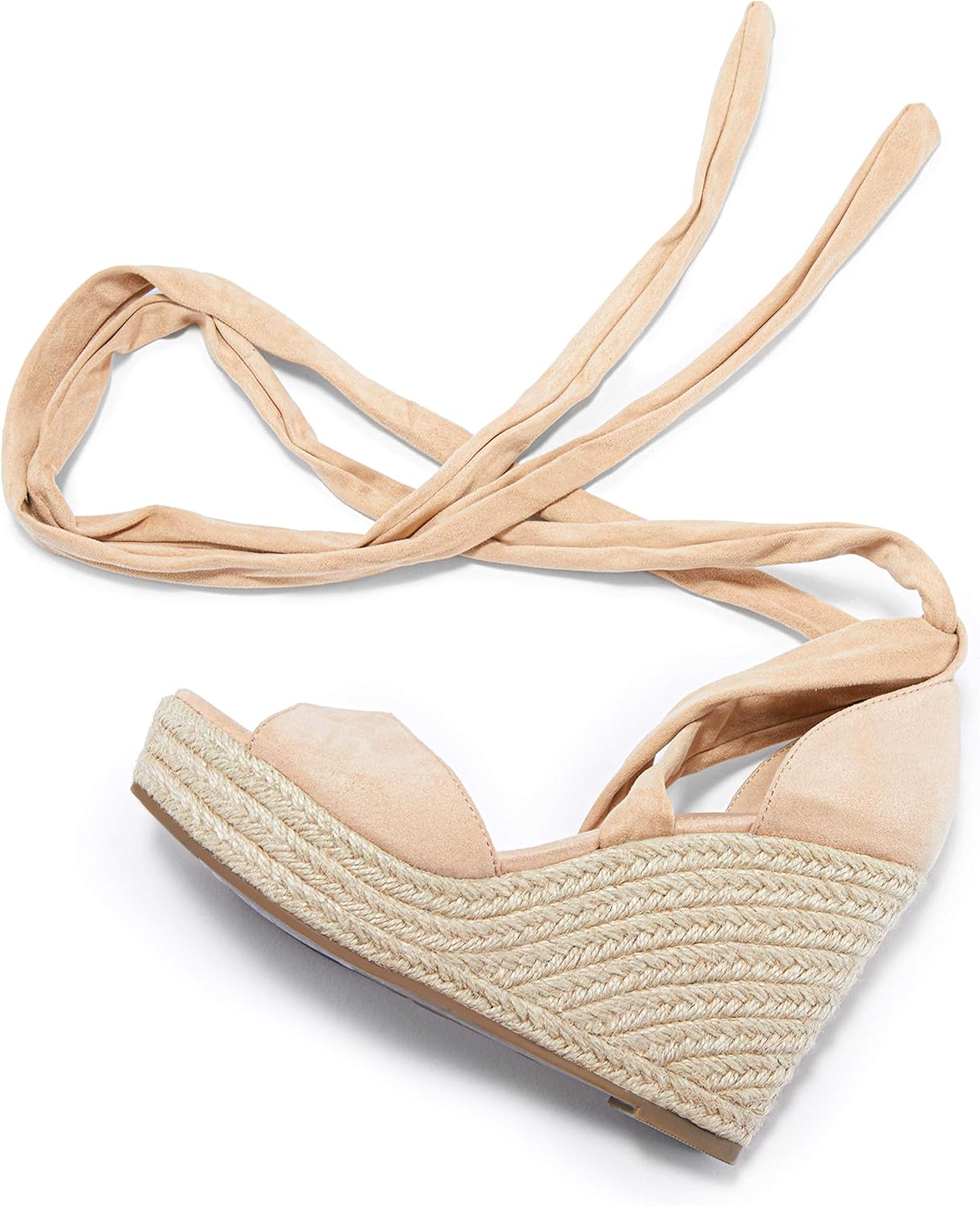 Womens Lace up Espadrilles Platform Wedges Sandals for Summer