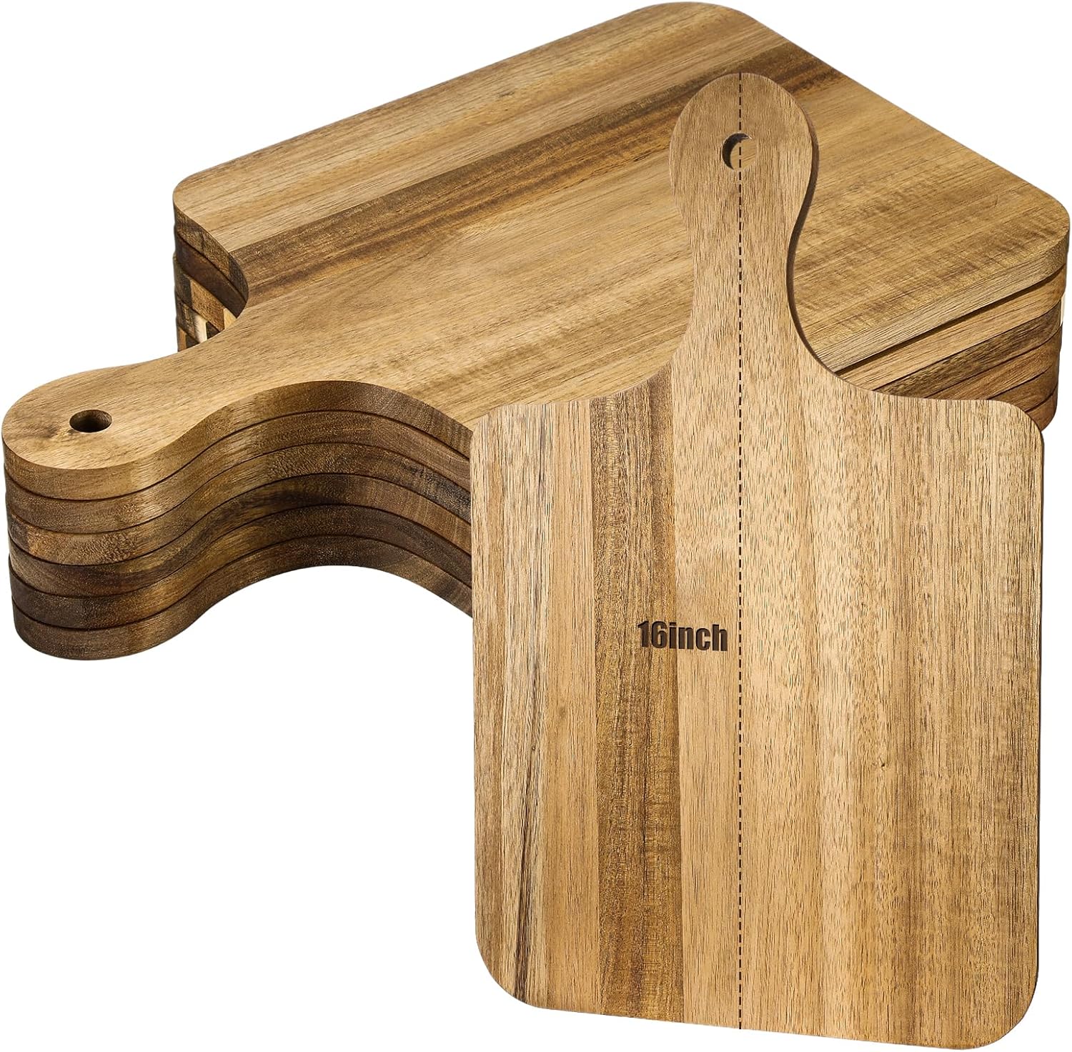 Thick Wood Cutting Boards Set for Chopping and Serving Needs