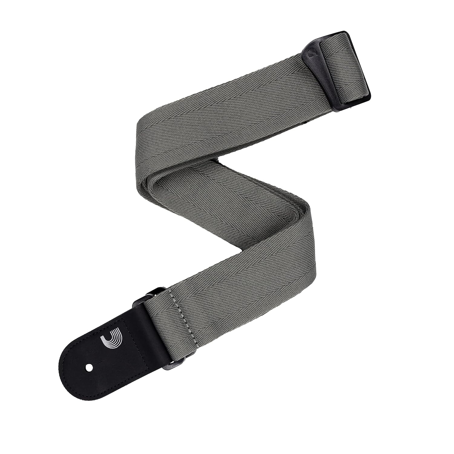 D'Addario Grey Guitar Strap - Eco-Comfort for All Guitars