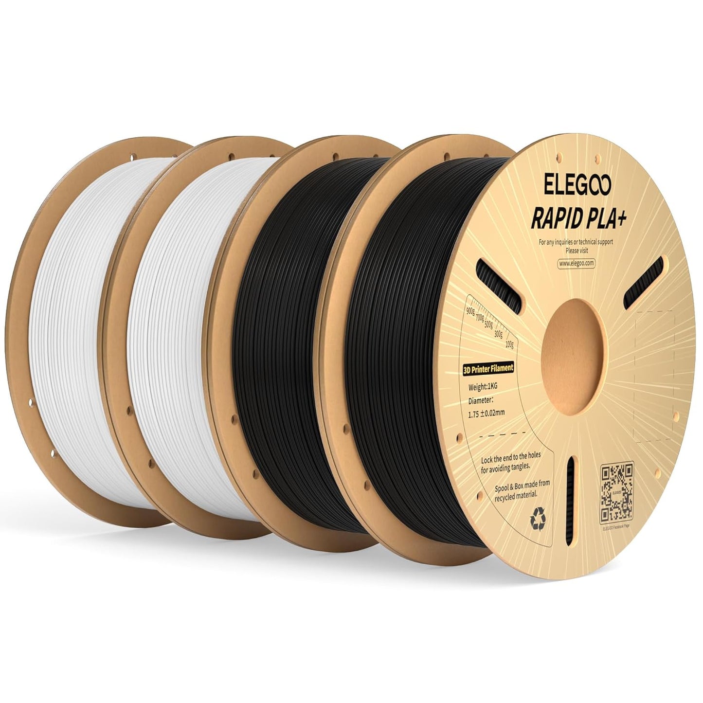 ELEGOO Rapid PLA Plus Filament for High Speed 3D Printing