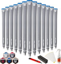 Rubber Golf Grips 13 Pack - Non-slip Low Taper Set for Better Control