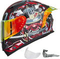 ILM Full Face Motorcycle Helmet Z501 - Pinlock Compatible, DOT