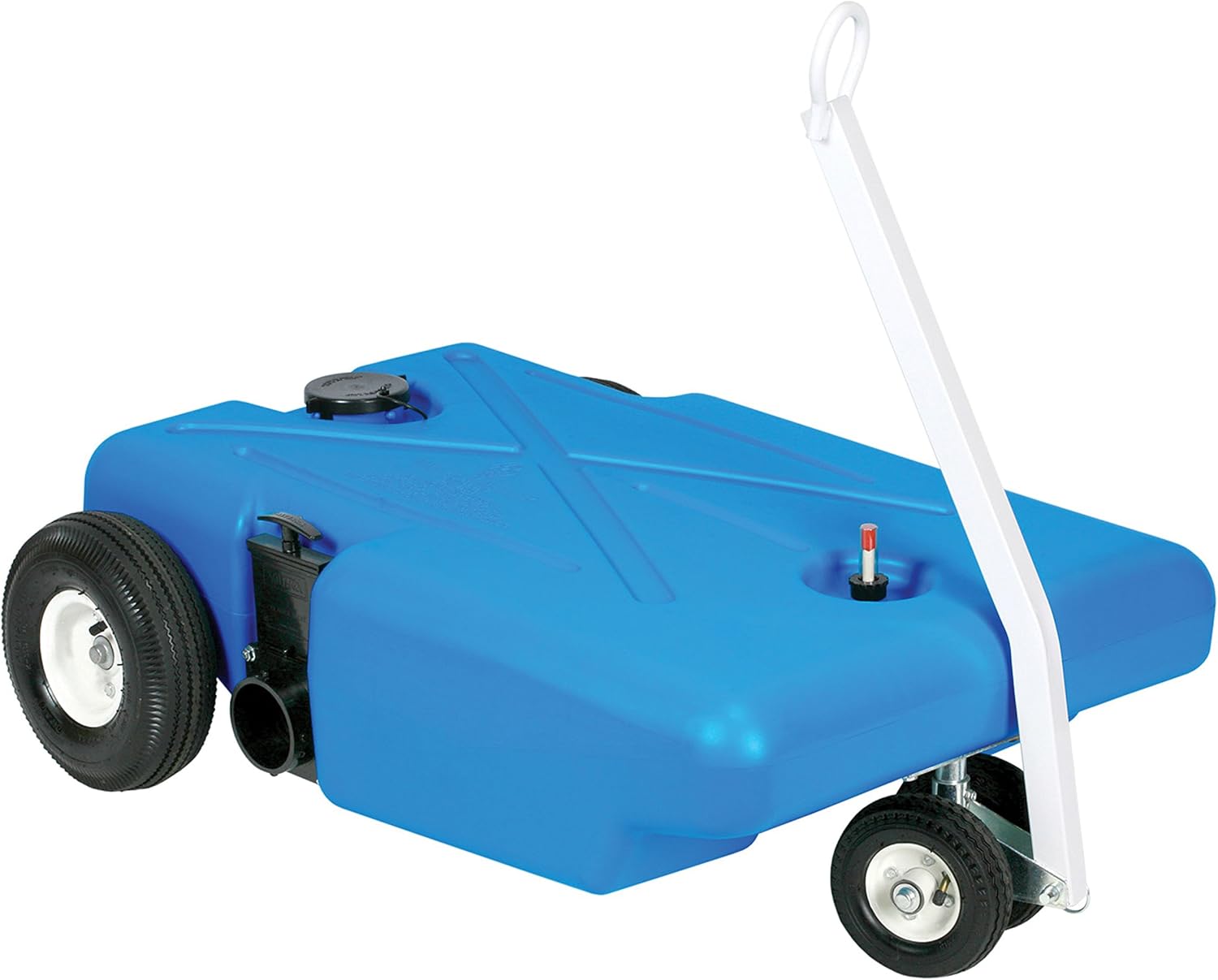 Barker 25895 4-Wheeler Tote-Along - 25 Gallon Blue Tank