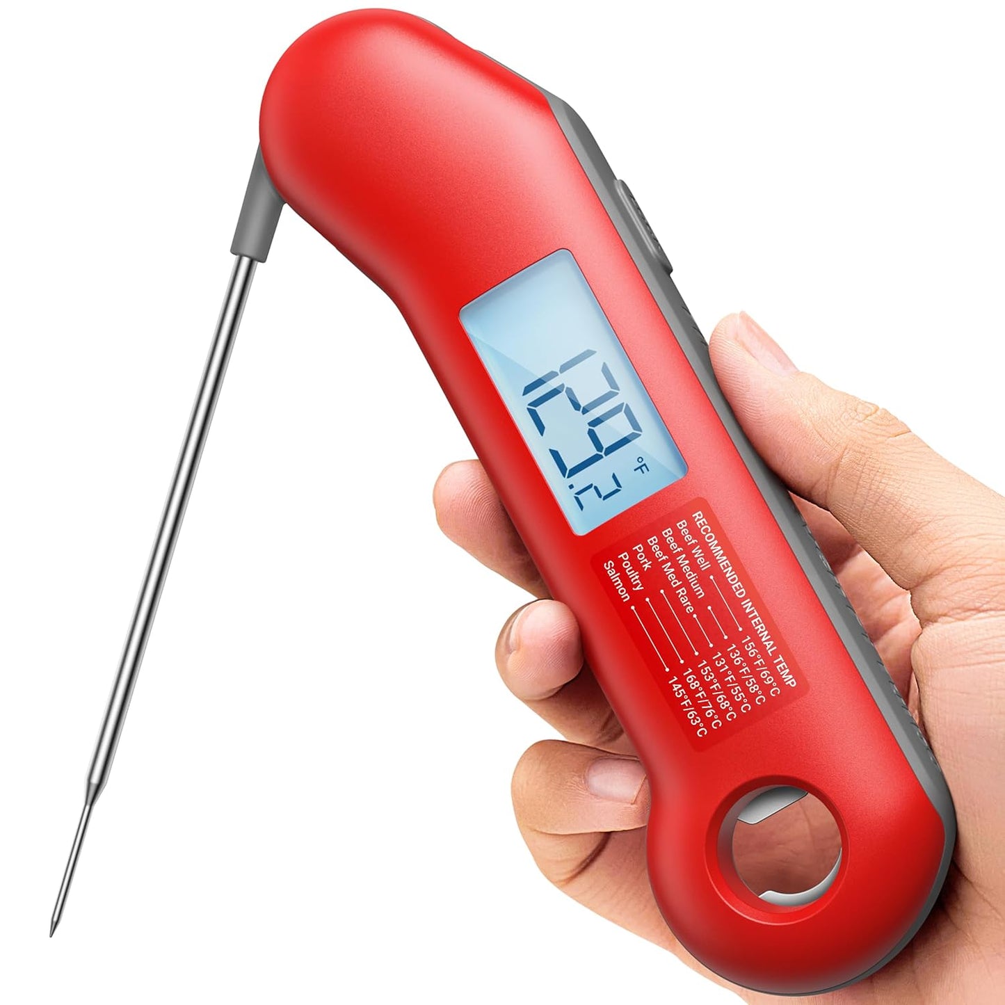 Ultra-Fast Waterproof Meat Thermometer - Accurate & Convenient