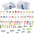 Dr.Fish 60 Pieces Fishing Lures Kit - Complete Spinnerbait Set
