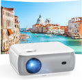 GROVIEW Native 1080P Bluetooth Projector - Portable Home Theater