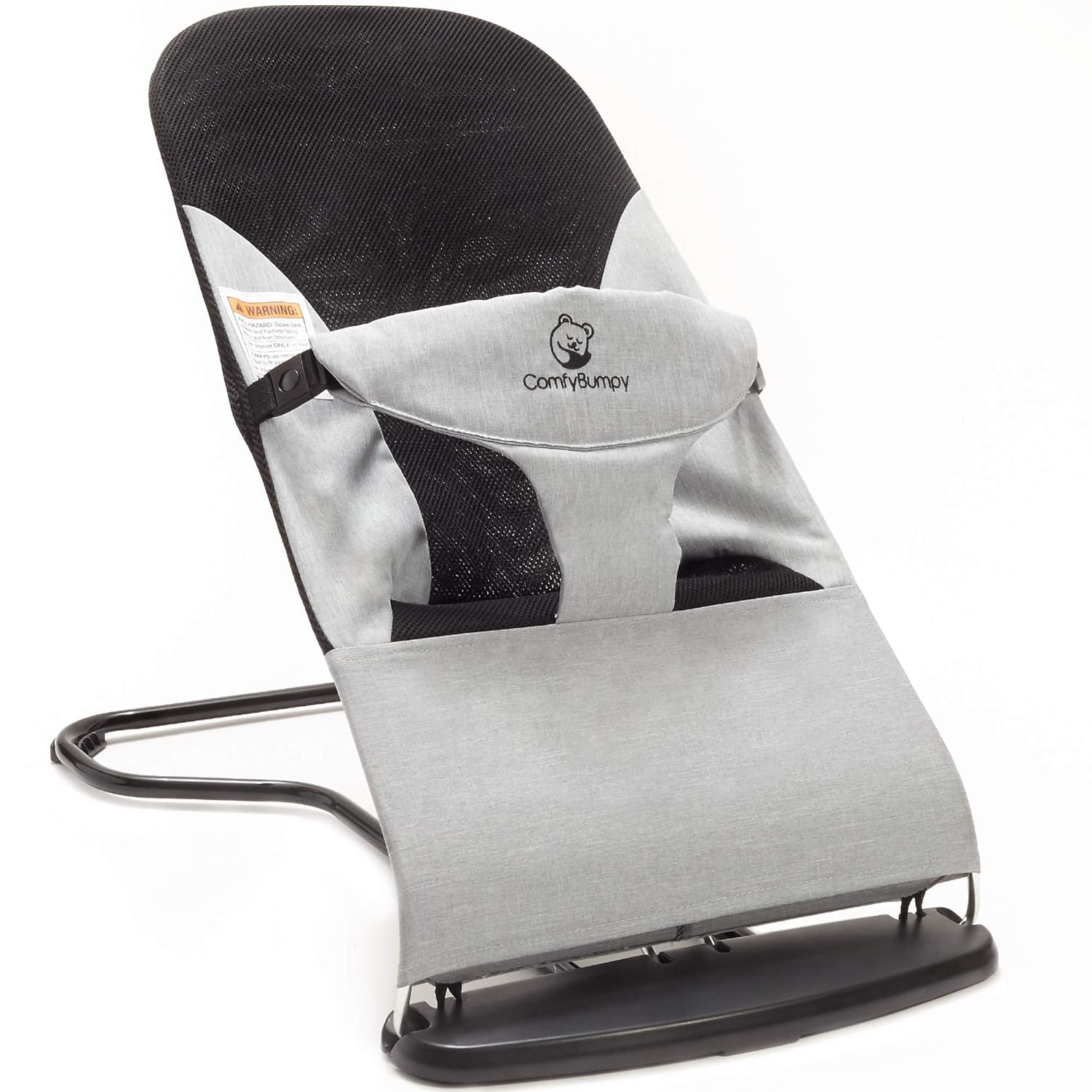 Portable Ergonomic Baby Bouncer - Adjustable Height, Travel Case