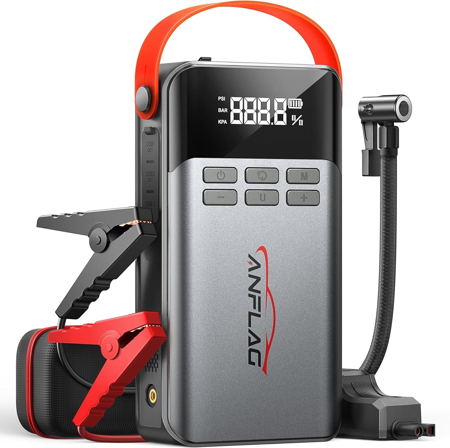 Ultimate Car Jump Starter & Inflator by ANFLAG