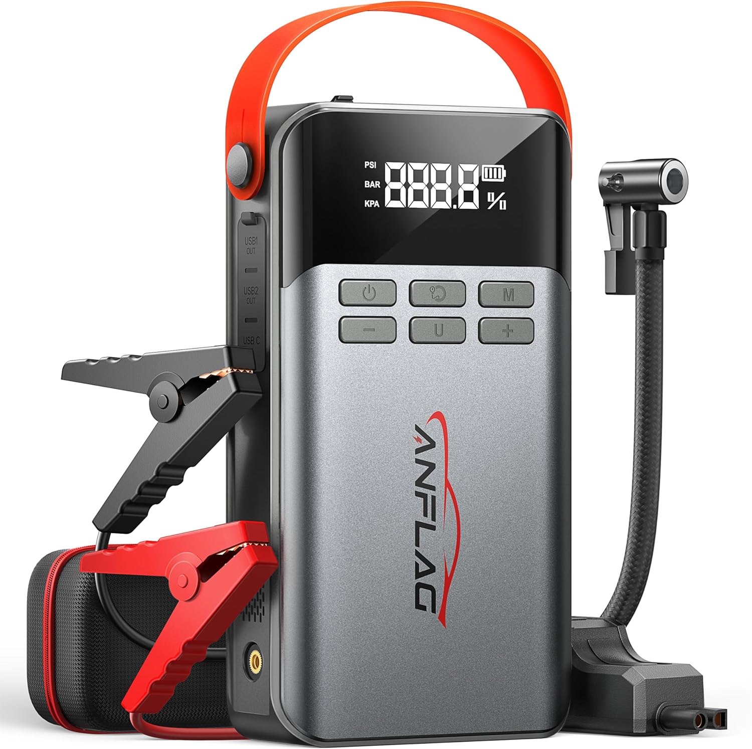 Ultimate Car Jump Starter & Inflator by ANFLAG