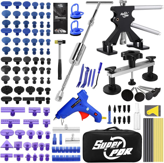 Super PDR Paintless Dent Removal Kit for Effective Car Repairs