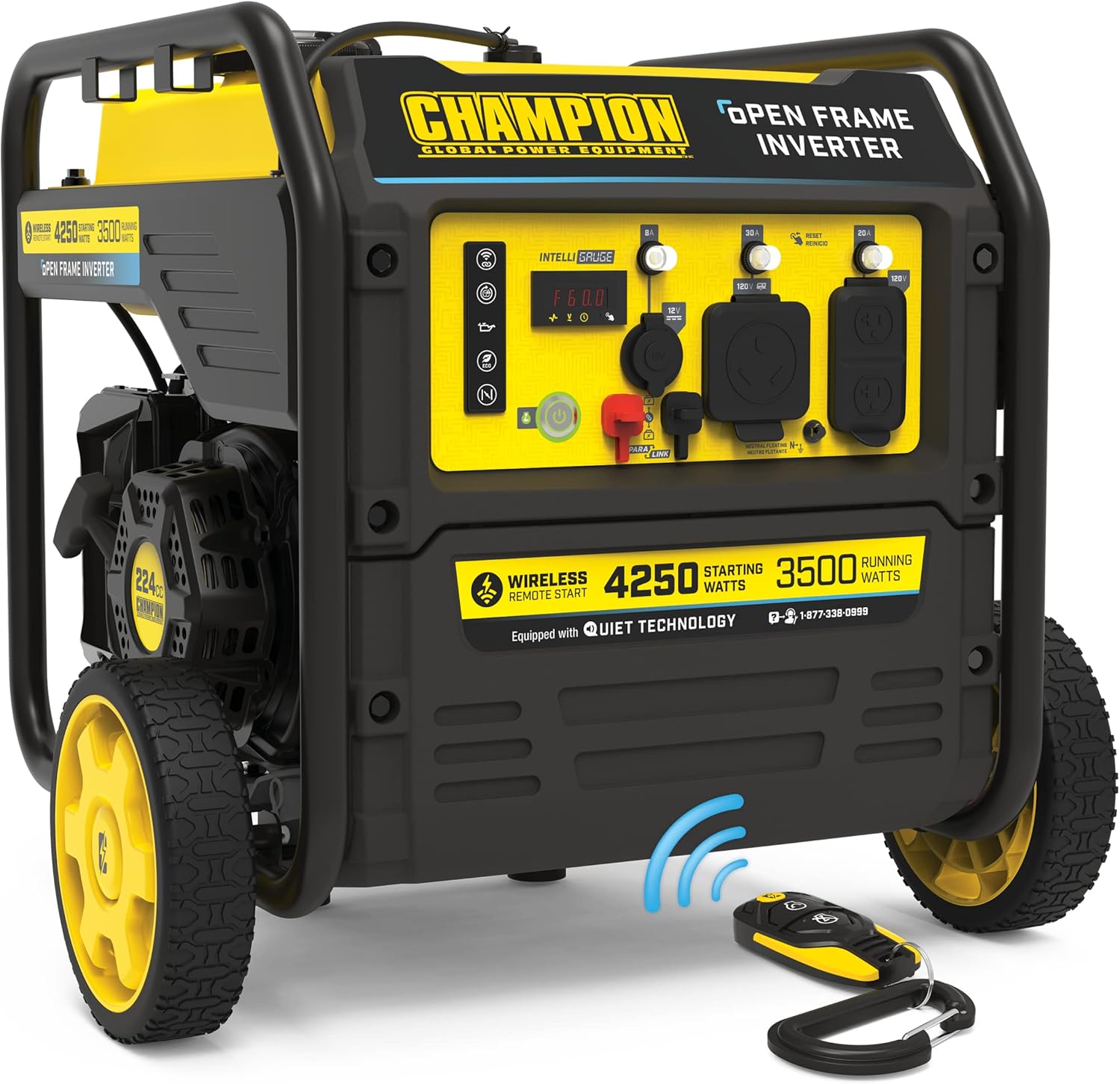 Champion Power Equipment 4250-Watt Remote Start Inverter Generator