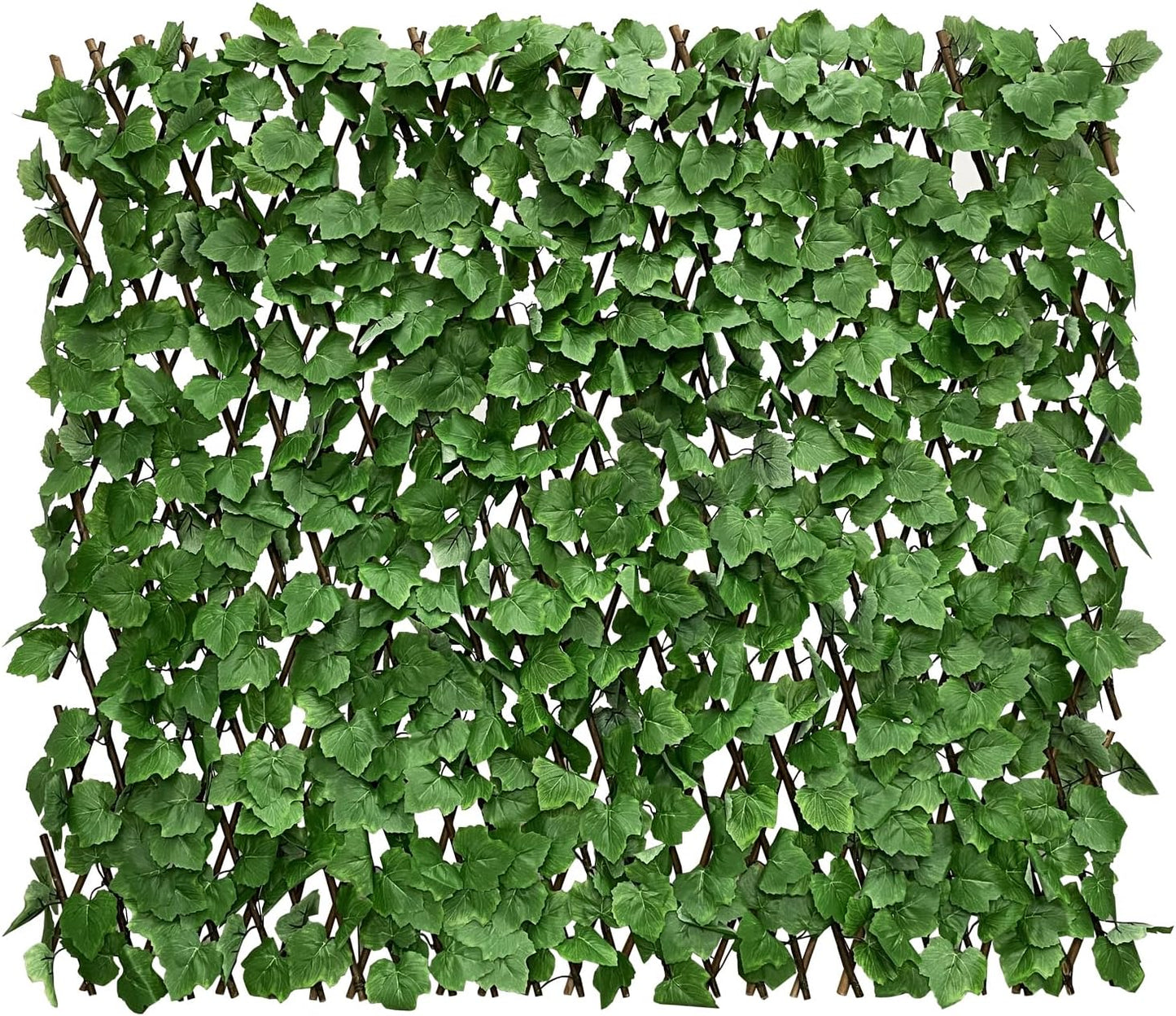 Expandable Faux Ivy Fence Privacy Screen for Outdoor Decor