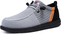 Steel Toe Loafers for Men - Lightweight Slip On Safety Sneakers