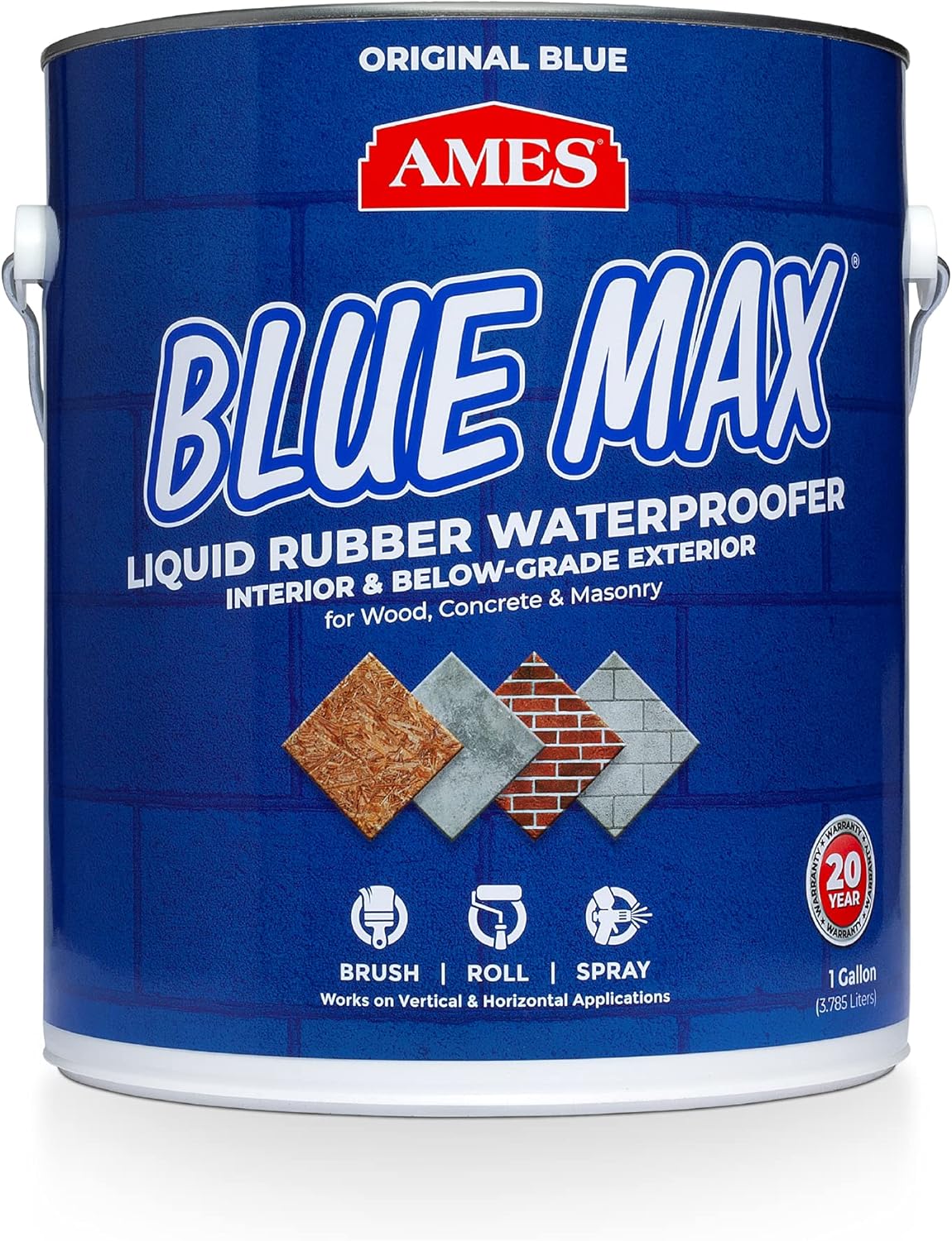 Ames Blue Max Liquid Rubber Waterproofer for All Surfaces