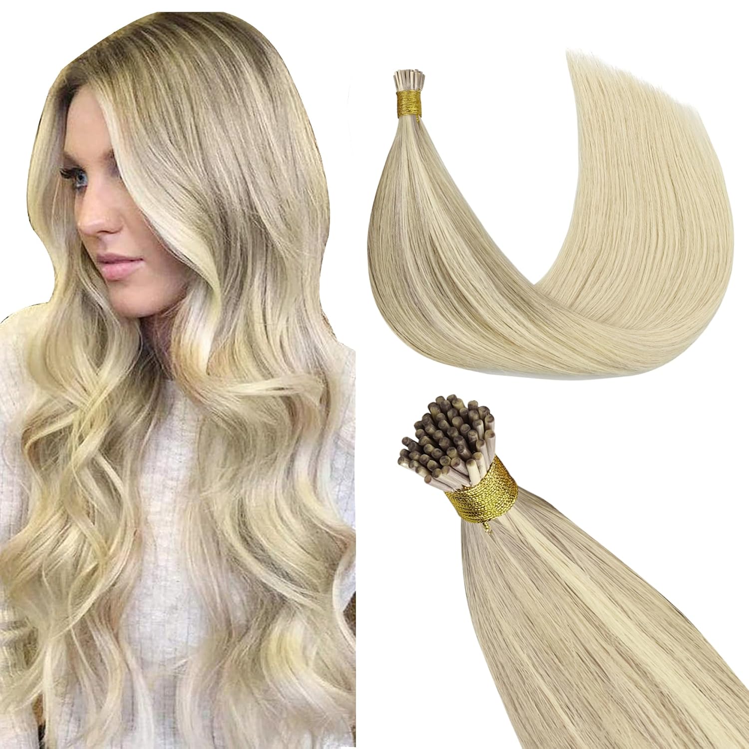 GOO GOO I Tip Hair Extensions for Stunning Balayage Styles