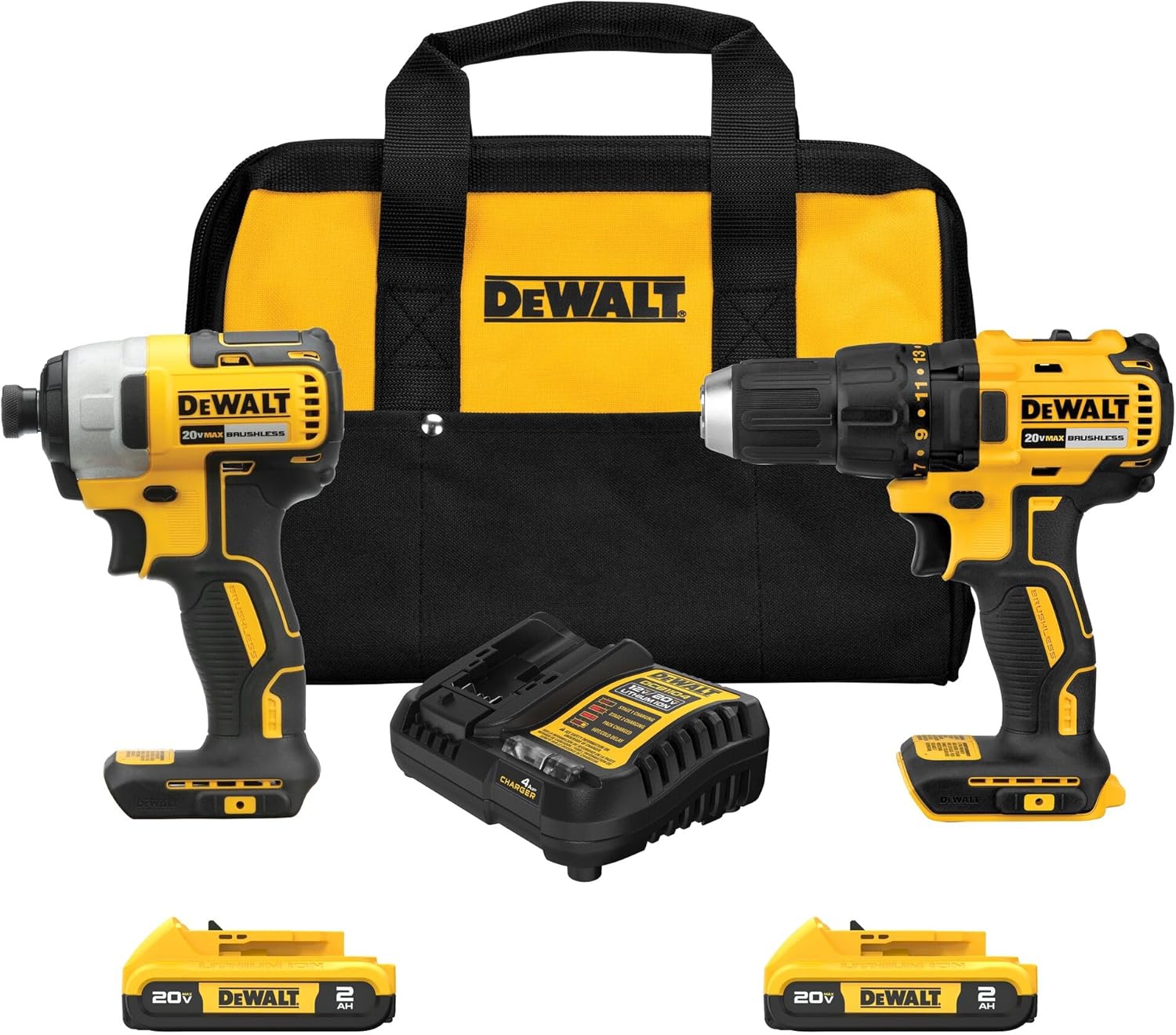 DEWALT 20V MAX Cordless Drill and Impact Driver Combo Kit Review