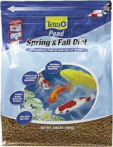 TetraPond Spring And Fall Diet 3.08 Pounds For Koi And Goldfish