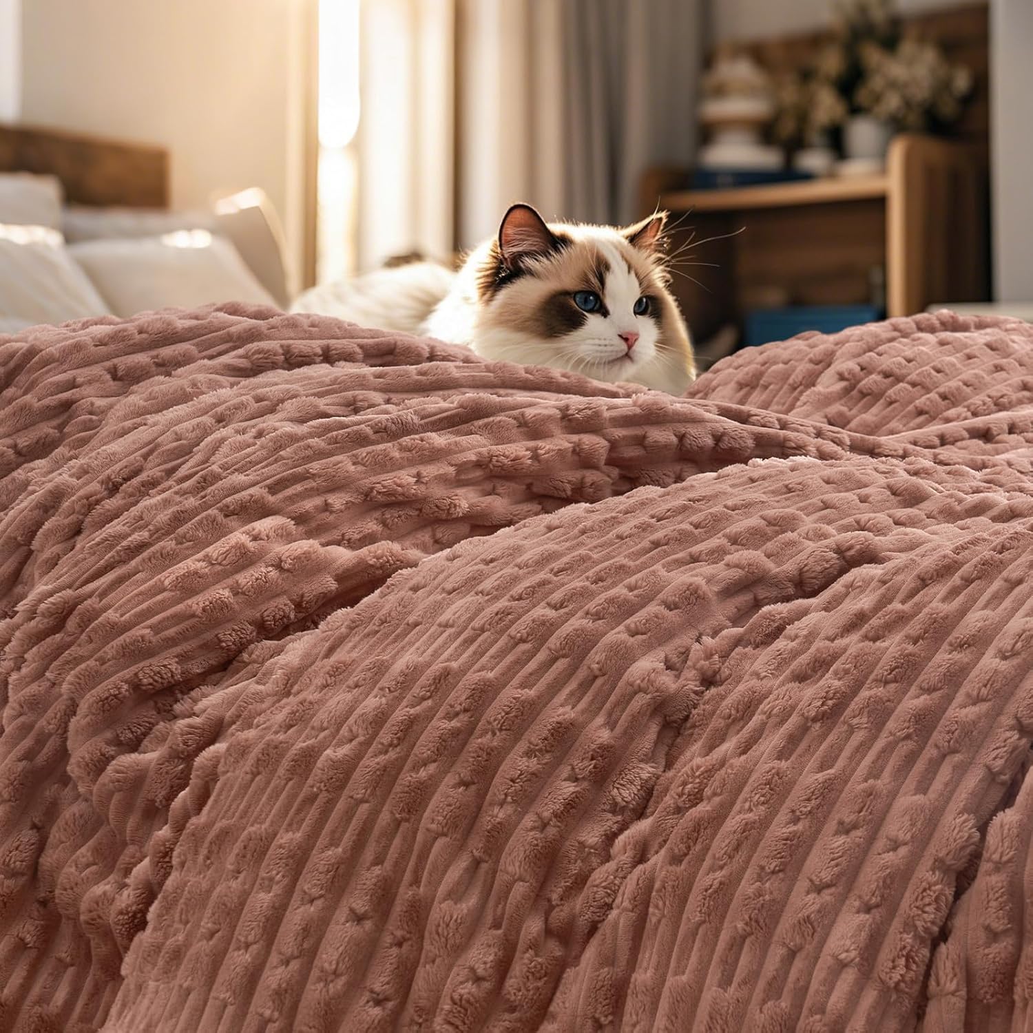 PHF Ultra Soft Flannel Fleece Blanket Queen Size Review