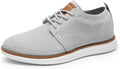 Men's KnitFlex Breeze Mesh Sneakers Oxfords Lace-Up Lightweight Shoes