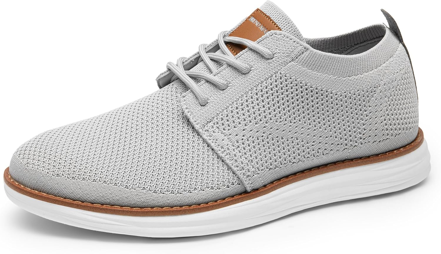 Bruno Marc Men's KnitFlex Breeze Mesh Sneakers for Comfort