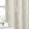 Blackout Curtains Panels 52 by 63 in Beige - Elegant Thermal Window