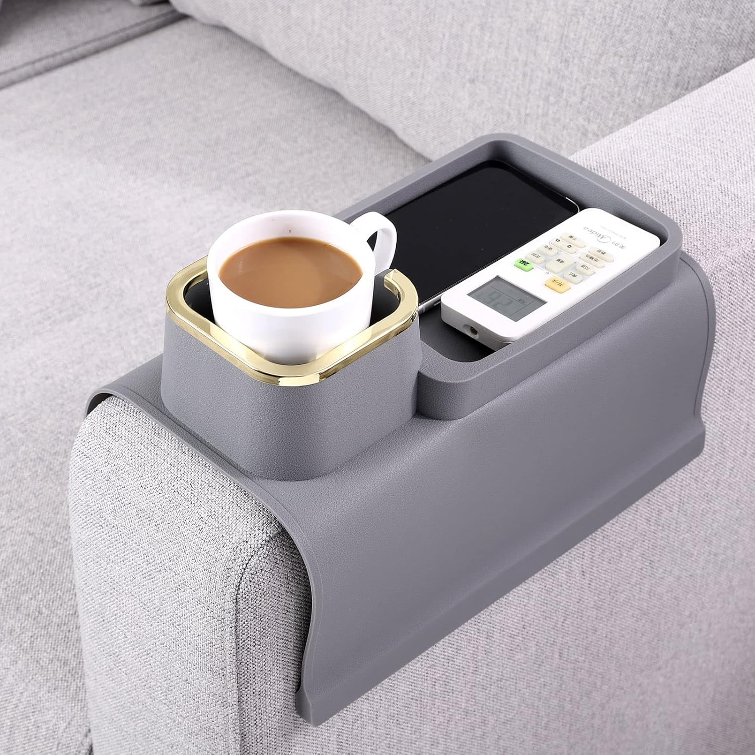 HMASYO Couch Cup Holder Tray - Ultimate Convenience for Relaxing