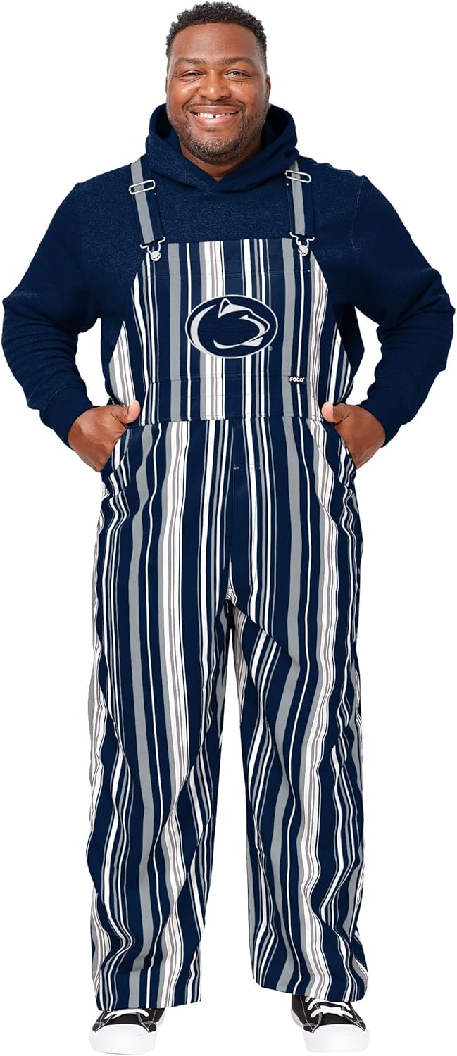 NCAA College Team Logo Bib Overalls for Ultimate Game Day Style