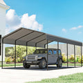 12ftx20ft Heavy Duty Metal Carport for Vehicles and Boats