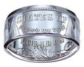 MORGAN Silver Dollar U.S. Coin Ring - Handmade Flat Profile (Sizes
