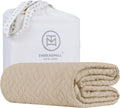 Threadmill Luxury Cotton Blanket for Queen Size Bed - All-Season Cozy