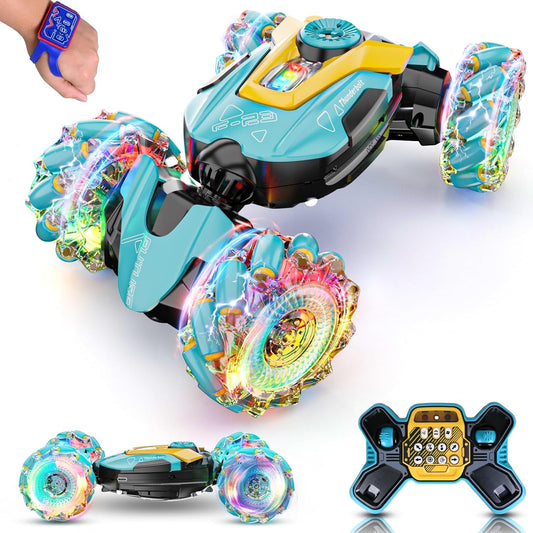 4WD Gesture Sensing Stunt Car - Transform & Rotate!