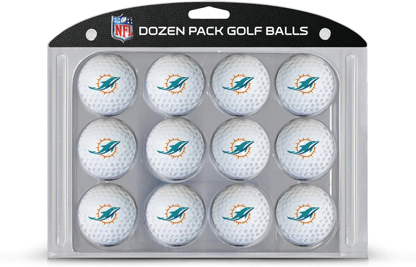 NFL Dozen Regulation Size Golf Balls with Team Imprint