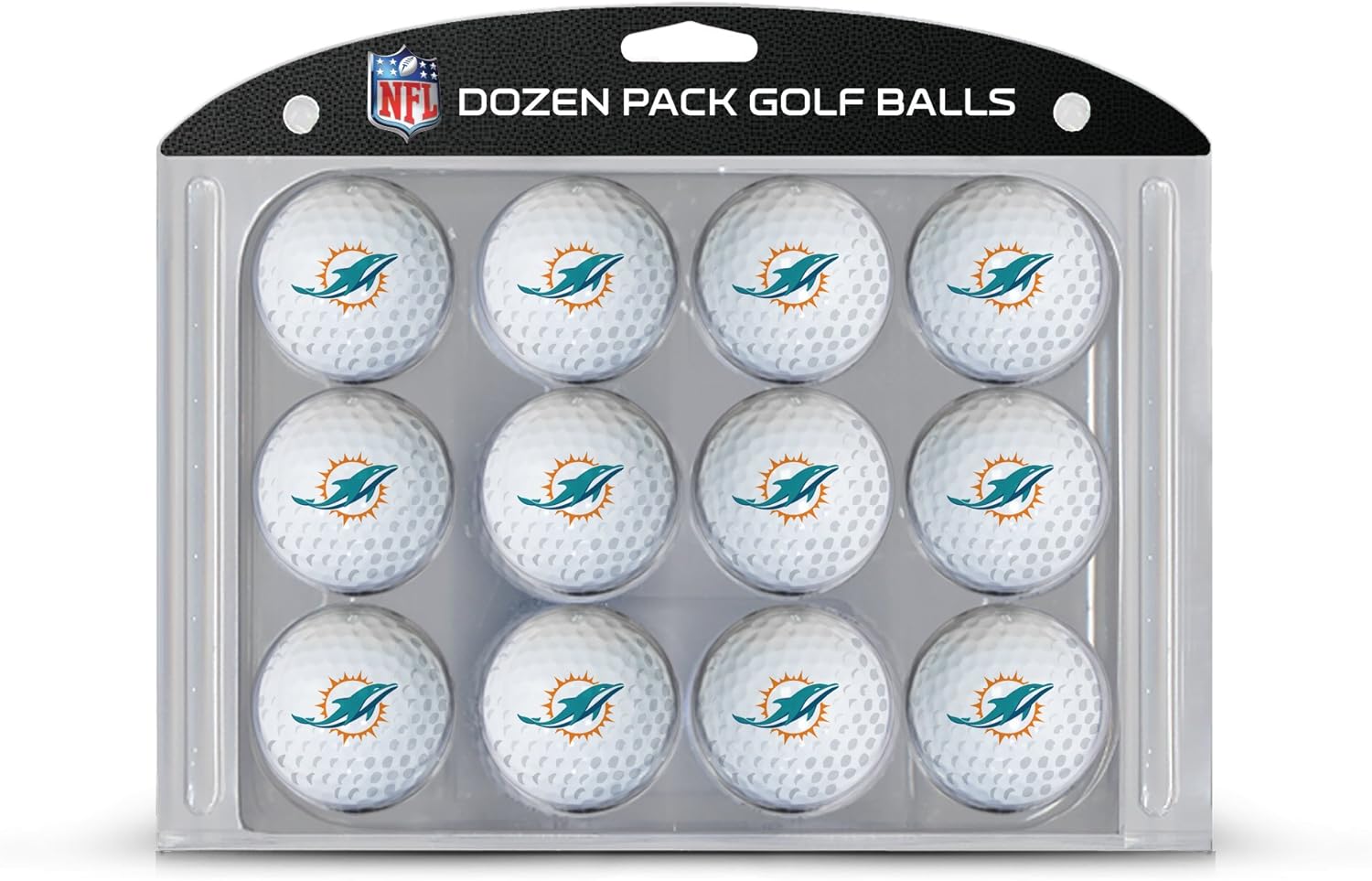 NFL Dozen Regulation Size Golf Balls with Team Imprint