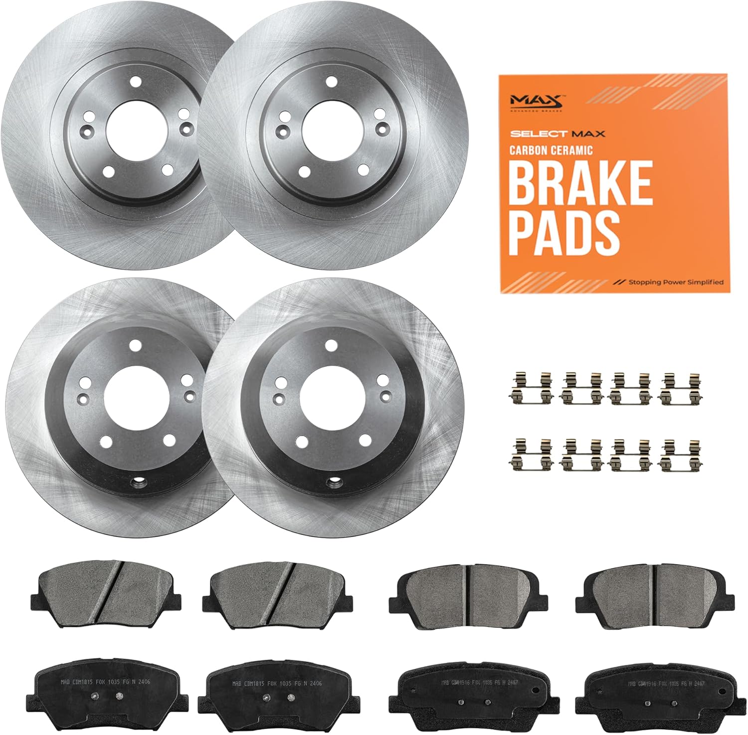 Max Advanced Brakes ValueMAX Brake Kit for Hyundai Santa Fe Sport