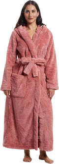 UGG Aarti Long Hooded Lounge Robe - Cozy Full-Length Comfort