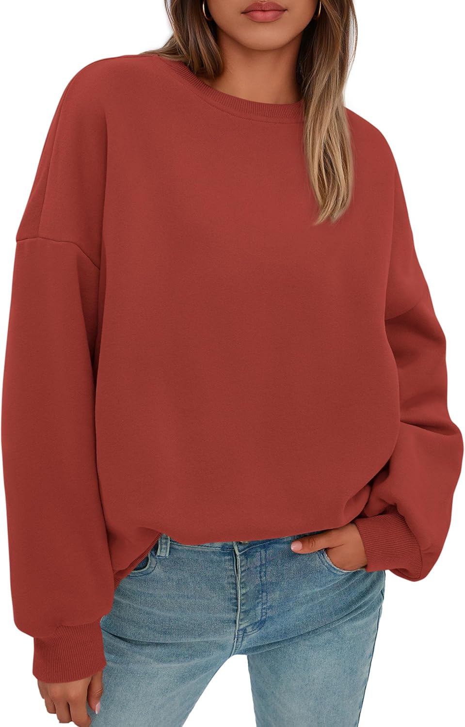 PRETTYGARDEN Oversized Crewneck Sweatshirt for Women 2025